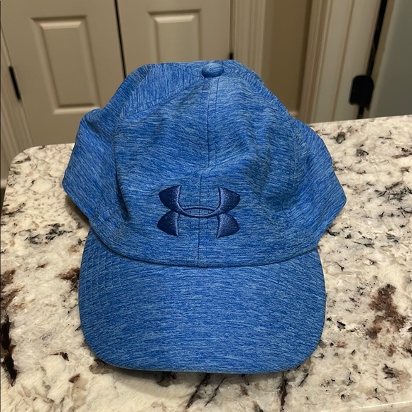 Under Armour Heathered Blue Baseball Cap - Picture 1 of 4